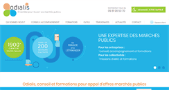 Desktop Screenshot of odialis.fr
